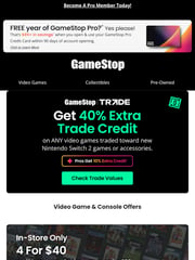 Email Inspiration from GameStop
