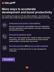 Email Inspiration from GitLab