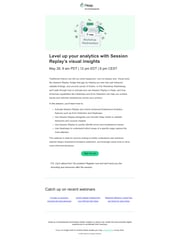 Email Inspiration from Heap Education
