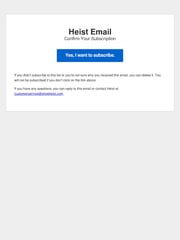 Email Inspiration from Heist