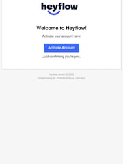 Email Inspiration from Heyflow
