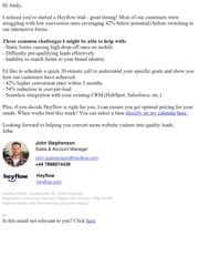 Email Inspiration from John Stephenson