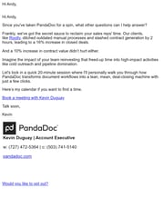 Email Inspiration from Kevin Duguay
