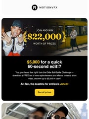 Email Inspiration from MotionVFX