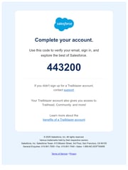Email Inspiration from Salesforce