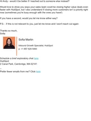 Email Inspiration from Sofia Martin