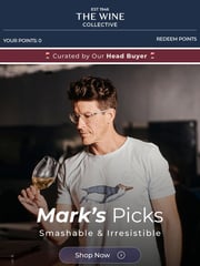 Email Inspiration from The Wine Collective