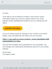 Email Inspiration from Walls.io