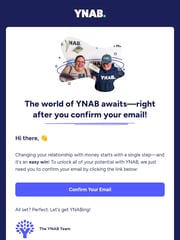 Email Inspiration from YNAB
