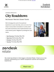 Email Inspiration from Zendesk