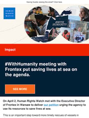Email Inspiration from Ziva Luddy Juneja, Human Rights Watch