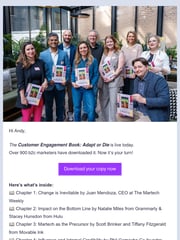 Email Inspiration from Aditya from MoEngage