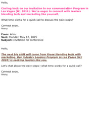 Email Inspiration from annu kum