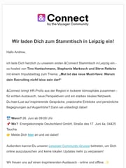 Email Inspiration from Antonia von Personio