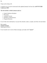 Email Inspiration from Chelsie Zeringue