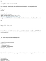 Email Inspiration from Chelsie Zeringue
