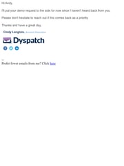 Email Inspiration from Cindy Langlois