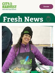 Email Inspiration from City Harvest
