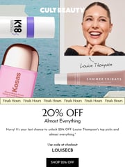 Email Inspiration from Cult Beauty