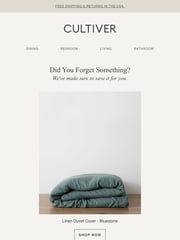 Email Inspiration from CULTIVER