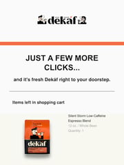Email Inspiration from DEKÁF