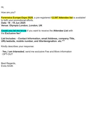 Email Inspiration from Evira Smith