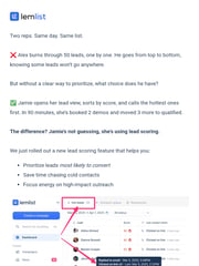 Email Inspiration from Guillaume Moubeche