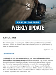 Email Inspiration from International Justice Mission