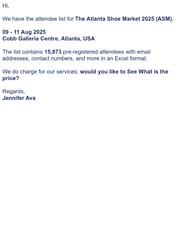 Email Inspiration from Jennifer Ava