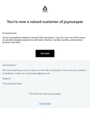Email Inspiration from joyousspar