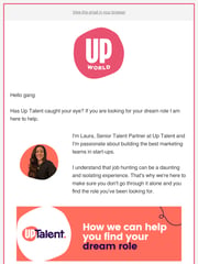 Email Inspiration from Laura