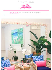 Email Inspiration from Lilly Pulitzer