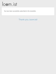 Email Inspiration from LOOM