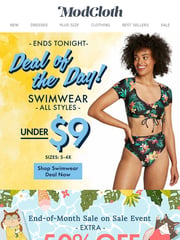 Email Inspiration from ModCloth
