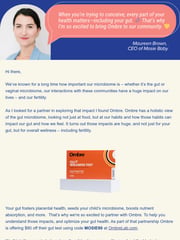 Email Inspiration from Mosie Baby