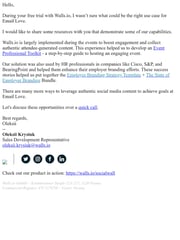 Email Inspiration from Oleksii Krysiuk