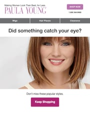 Email Inspiration from Paula Young