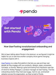 Email Inspiration from Pendo