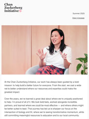 Email Inspiration from Priscilla Chan
