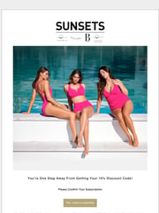 Email Inspiration from Sunsets
