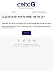 Email Inspiration from TdeltaS