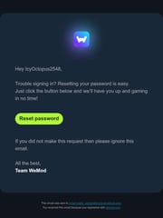Email Inspiration from WeMod