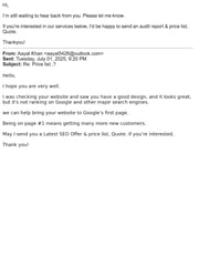 Email Inspiration from Aayat Khan