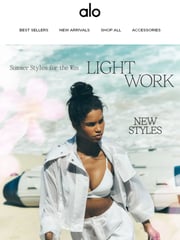 Email Inspiration from Alo Yoga