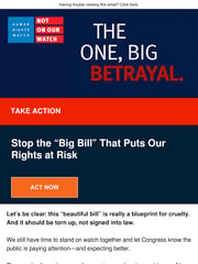Email Inspiration from Amanda Alampi, Human Rights Watch