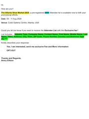 Email Inspiration from Avery Ellison