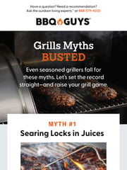 Email Inspiration from BBQGuys