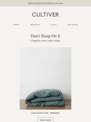 Email Inspiration from CULTIVER