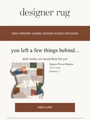 Email Inspiration from designer-rug.com