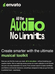 Email Inspiration from Envato